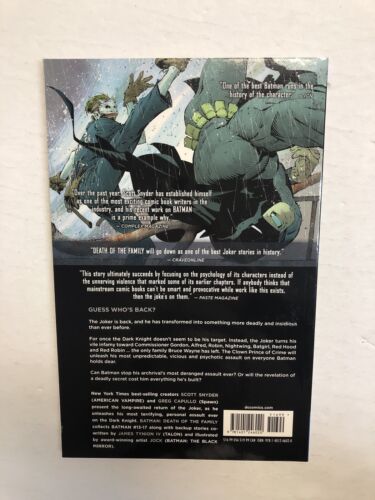 Batman Vol.3: Death Of The Family | TPB Softcover (2014)(VF/NM) Scott Snyder