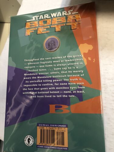 Star Wars Boba Fett  Death Lies & Treachery (1998) Dark Horse TPB SC John Wagner