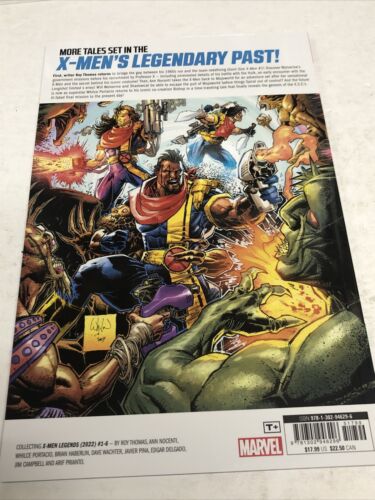 X-Men Legends: Past Meets Future (2023) Marvel  TPB Roy Thomas