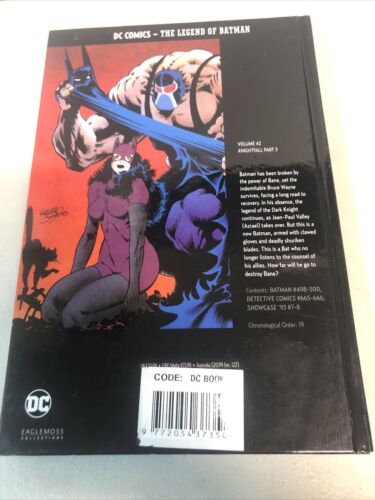 Dc Comics The Legend Of Batman Knightfall Part 3 (2019) HC Chuck Dixon