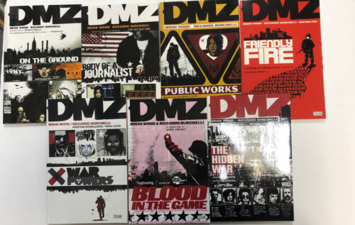 DMZ Vol.1-7 (2012) Vertigo TPB SC Brian Wood