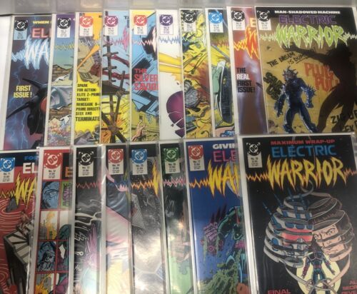 Electric Warrior (1986) # 1-18 Missing # 13 (VF+/NM) DC Comics • Jim Baike