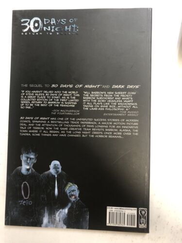 30 Days Of Night: Return To Barrow (2004) IDW TPB SC Steve Niles