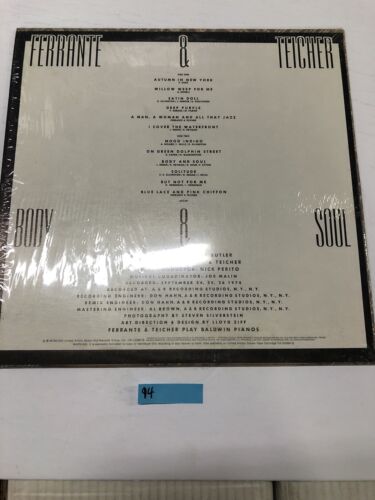 Ferrante  & Teicher Body & Soul Vinyl LP Album