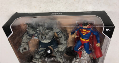 McFarlane DC Multiverse Dark Nights: Metal Batman Earth-1 & Superman 2-pack