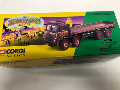 CORGI CLASSICS John Codona’s Pleasure Leyland 8 Wheel Rigid Truck Set