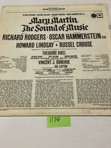 The sound Of Music Original Broadway Cast Vinyl LP Album