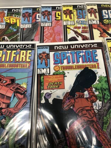 Spitfire And The Troubleshooters (1986) Set Issue