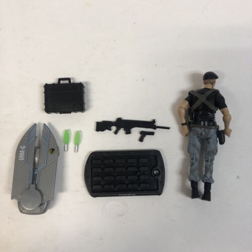 GI Joe Cobra ROC Rise Of Cobra Figure Lot 2009 General Hawk Complete Mint