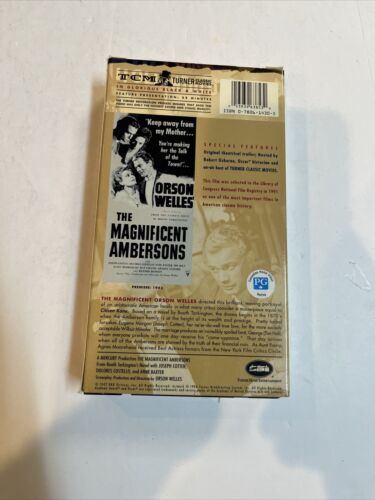 The Magnificent Ambersons (VHS, 1998, BW)  Joseph Cotten • Dolores Costello