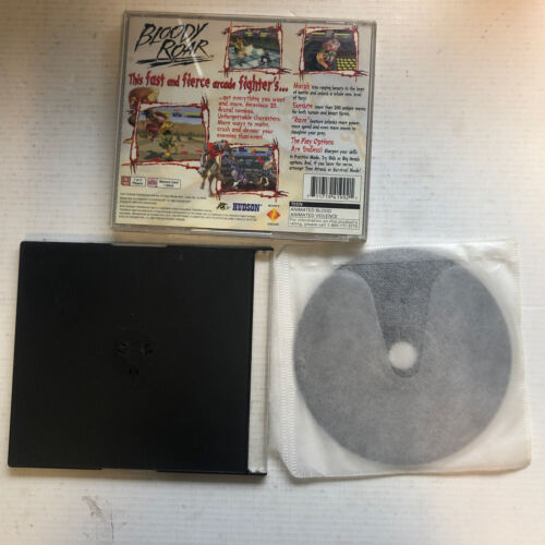 Bloody Roar,Spawn The Eternal,Street Fighter Alpha( Discs Only )Ps1)