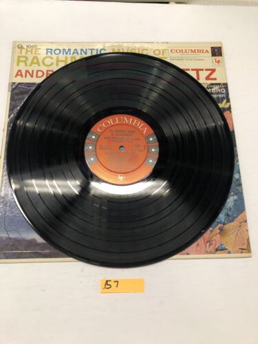 The Romantic Music Of Rochmaninoff By Andre Kostelanetz Vinyl LP Album