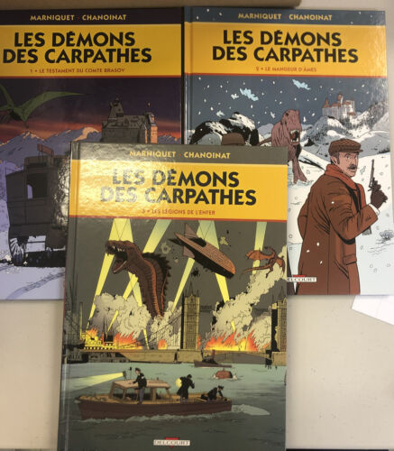 Les Démons Des Carpathes Vol.1-3  (2011) Delcourt French