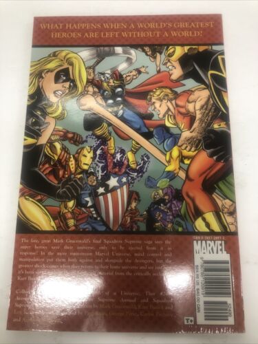 Squadron Supreme Death Of A Universe (2006) TPB •Marvel Universe• Mark Gruenwald