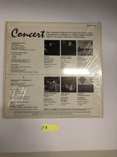 Concert Various Artists Vinyl LP Album