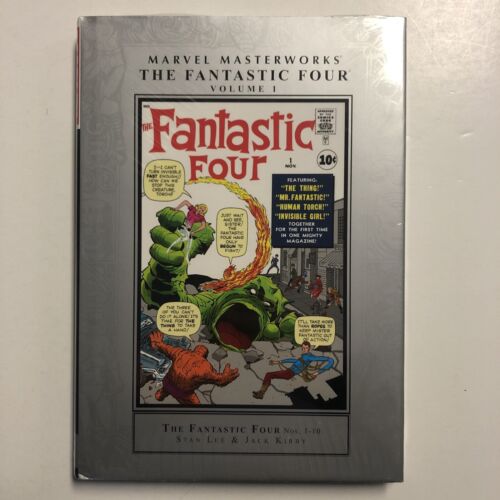 The Fantatic Four Vol.1 (2015) Marvel Masterworks TPB HC Brand New- Sealed