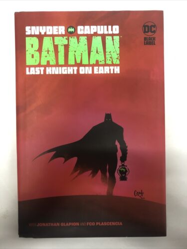 Batman Last Knightfall On Earth (2020) HC DC Black Label Snyder & Capullo