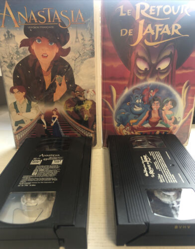 Anastasia & Le Retour De Jafar French (VHS)