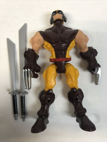 2013 Hasbro Marvel Super Hero Mashers Wolverine X-Men Complete Mint