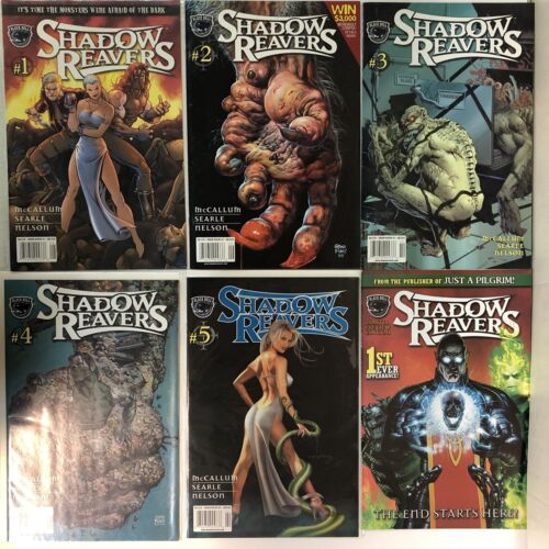 Shadow Reavers (2001) Complete Set # 1-5 & Limited Preview Edition # 1 (VF/NM)