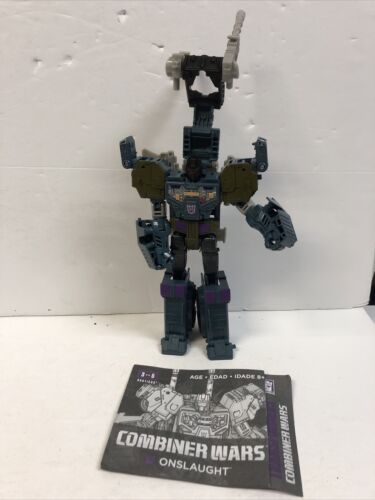 Transformers generations Onslaught Combiner Wars 2015 Complete Mint w/instruct