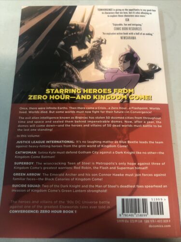 Convergence Zero Hour Book 1 (2015) DC Comics TPB SC Jerry Siegel