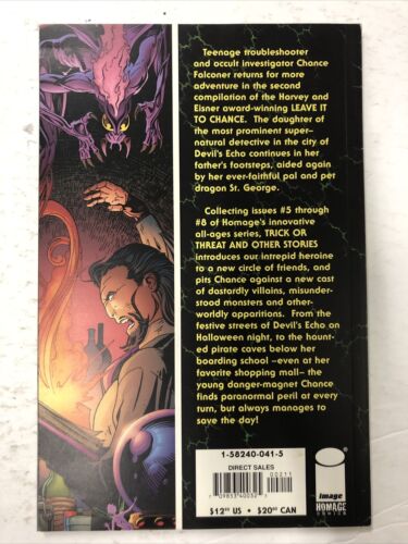 Leave It To Chance: Trick Or Treat & Other Stories By James Robinson (1998) TPB