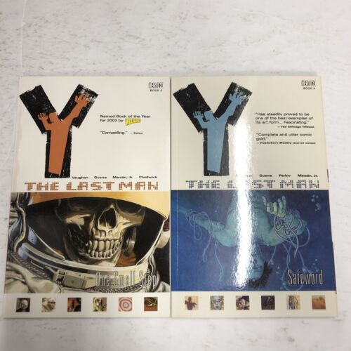 Y: The Last Man 1-10 By Brian K. Vaughan (2003) TPB Vertigo Comics