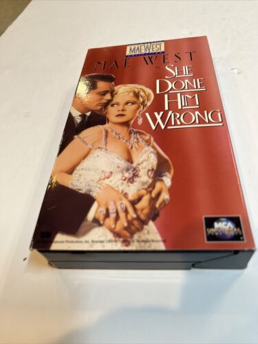 She Done Him Wrong (VHS, 1993)  Gary Grant Owen Moore Noah Berry |Lowell Sherman