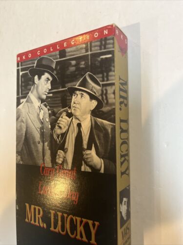 Mister Lucky (VHS 1989) Gary Grant • Laraine Day | RKO Collection