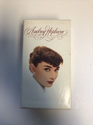 Audrey Hepburn Collection (VHS, 1992, 3-Tape Set) Breakfast at Tiffany’s Sabrina