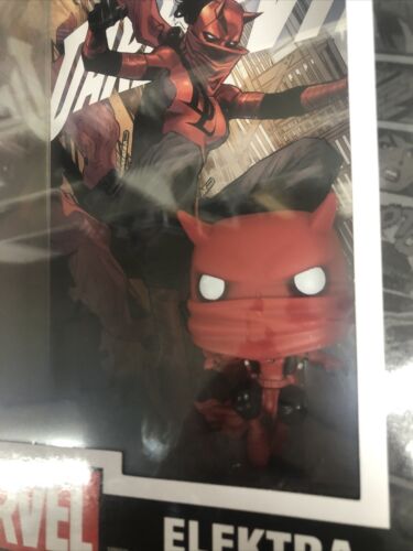 Funko Marvel POP Comic Covers Daredevil Elektra