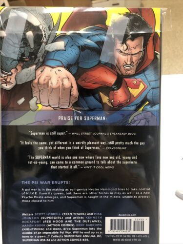 Superman Vol.4 Psi War (2014) DC Comics TPB HC Scott Lobdell