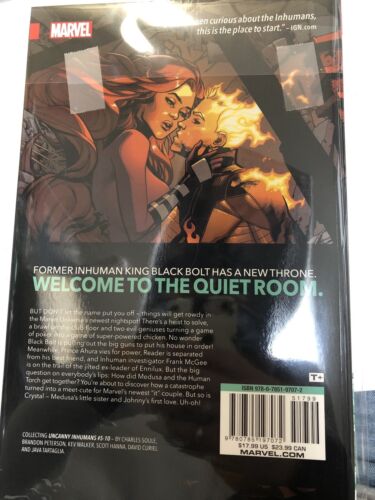 The Uncanny Inhumans Vol.2: The Quiet Room(2016) Marvel TPB SC Charles Soule