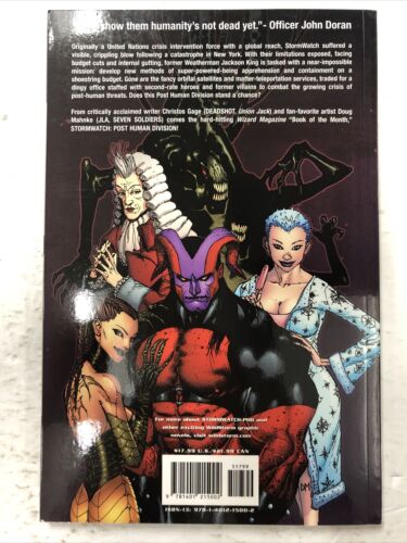 StormWatch Post Human Division By Christos Gage (2007) TPB Wildstorm