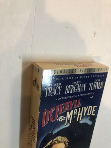 Dr. Jekyll and Mr. Hyde (VHS, 1991) Spencer Tracy • Ingrid Bergman • Lana Turner