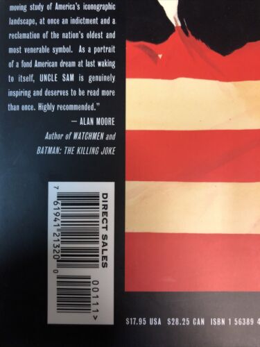 Uncle Sam By Steve Darnall (1998) HC Vertigo Comics