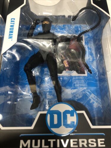 DC MULTIVERSE  • CAT WOMAN  7 INCH ACTION FIGURE •TODD McFARLANE• THE BATMAN NEW