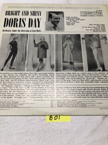 Doris Day Bright And Shiny  Vinyl LP Album