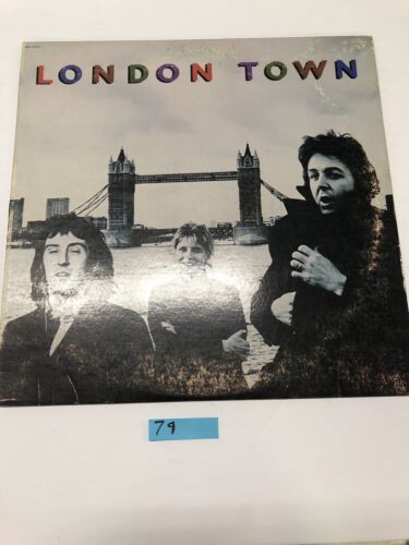 Wings London Town Vinyl LP Album