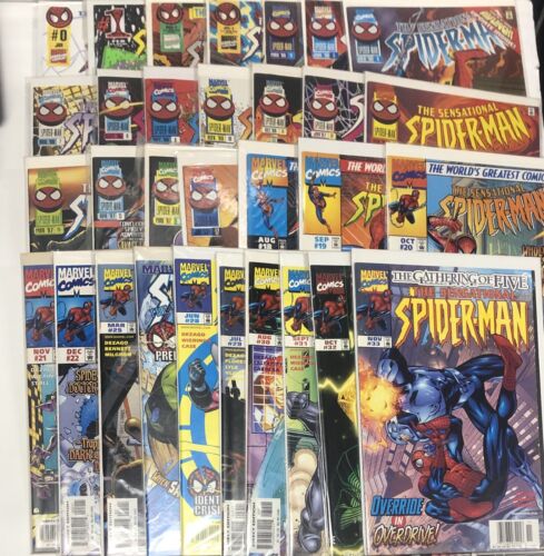 Sensational Spider-Man (1998) Set Issues # 0-33 Missing # 23-24-27 •Marvel Comic