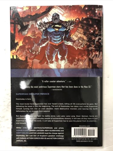 Superman Action Comics Vol.6 Superdoom By Greg Pak (2015) HC DC Comics