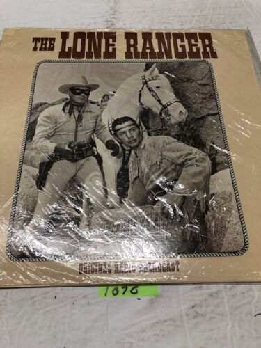 The Lone Ranger Original Radio Broadcast Vinyl  LP Album Still Factory Sealed