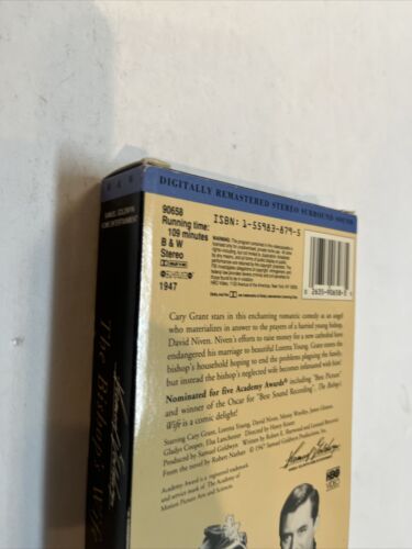 The Bishops Wife (VHS, 1997) Gary Grant • Loretta Young| Digitally Remastered