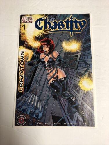 Chastity Crazytown (2002) # 1 (NM) | DF Blue Royal # 63 / 299