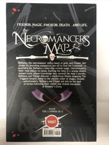 The Necromancer’s Map (2020) TPB • Valut Comics • Andrea Fort • Sam Beck • Heron