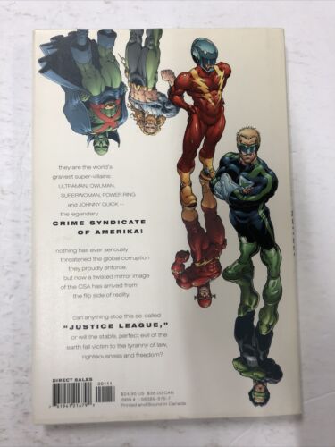 JLA: Earth 2 By Grant Morrison (2000) HC DC Comics