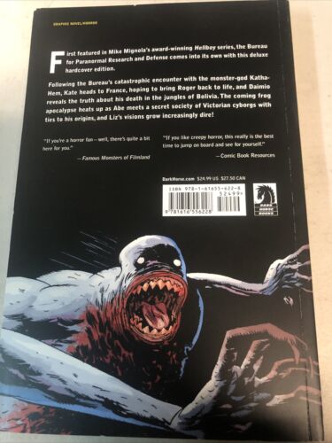 B.P.R.D. Vol.3 Plague Of Frogs (2015) TPB SC Dark Horse Mike Mignola