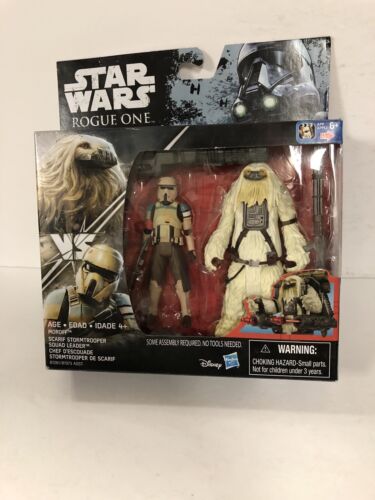 Star Wars 3.75 Rogue One Moroff And Scarif Stormtrooper 2 Pack