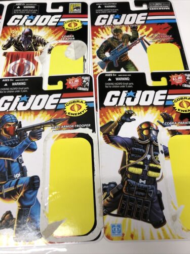 GI Joe (2008-2007) Dossier • Cards • Made In China • Various • Cobra Enemy